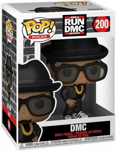 Figurine Funko Pop! Rocks N°200 - Run-dmc - Dmc